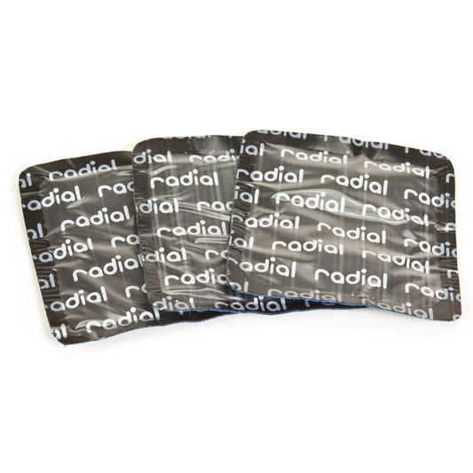 3" (75mm) Large Square Blue Dot Patch