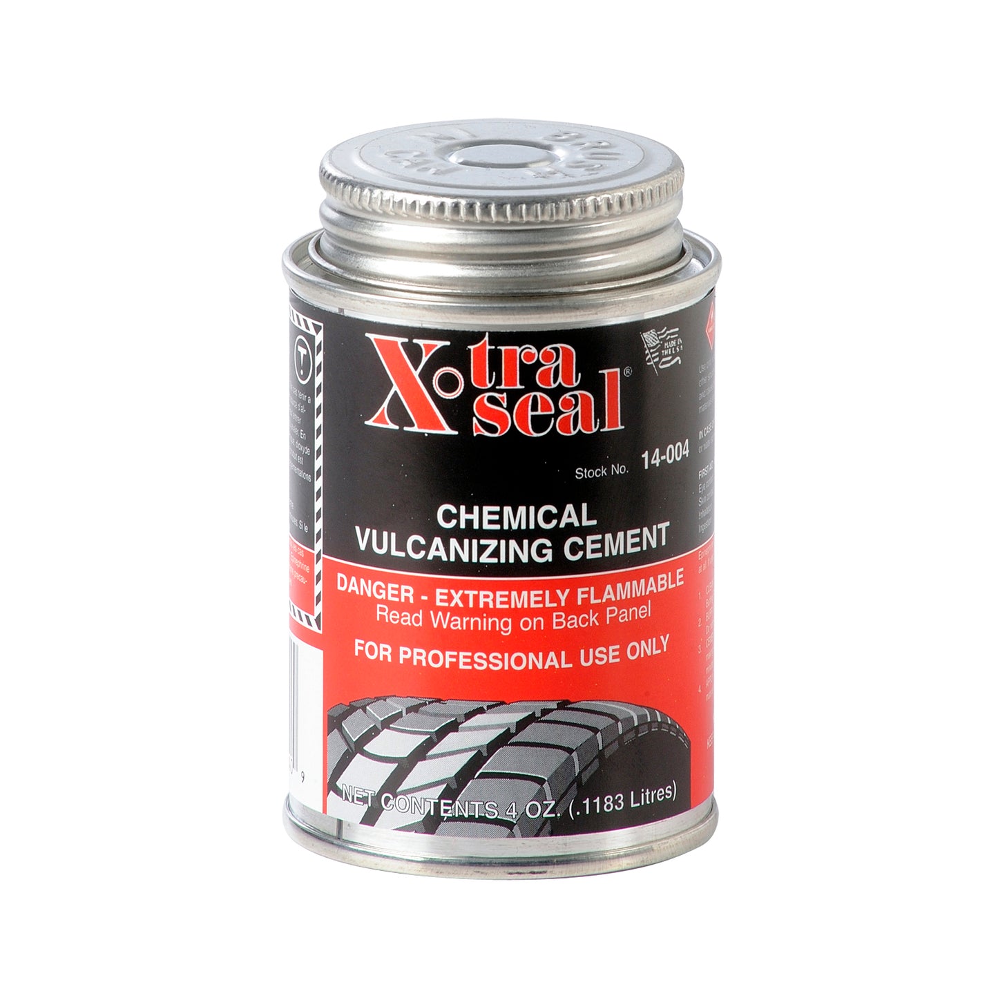 Vulcanizing Cement 4 oz. (118ml), Flammable