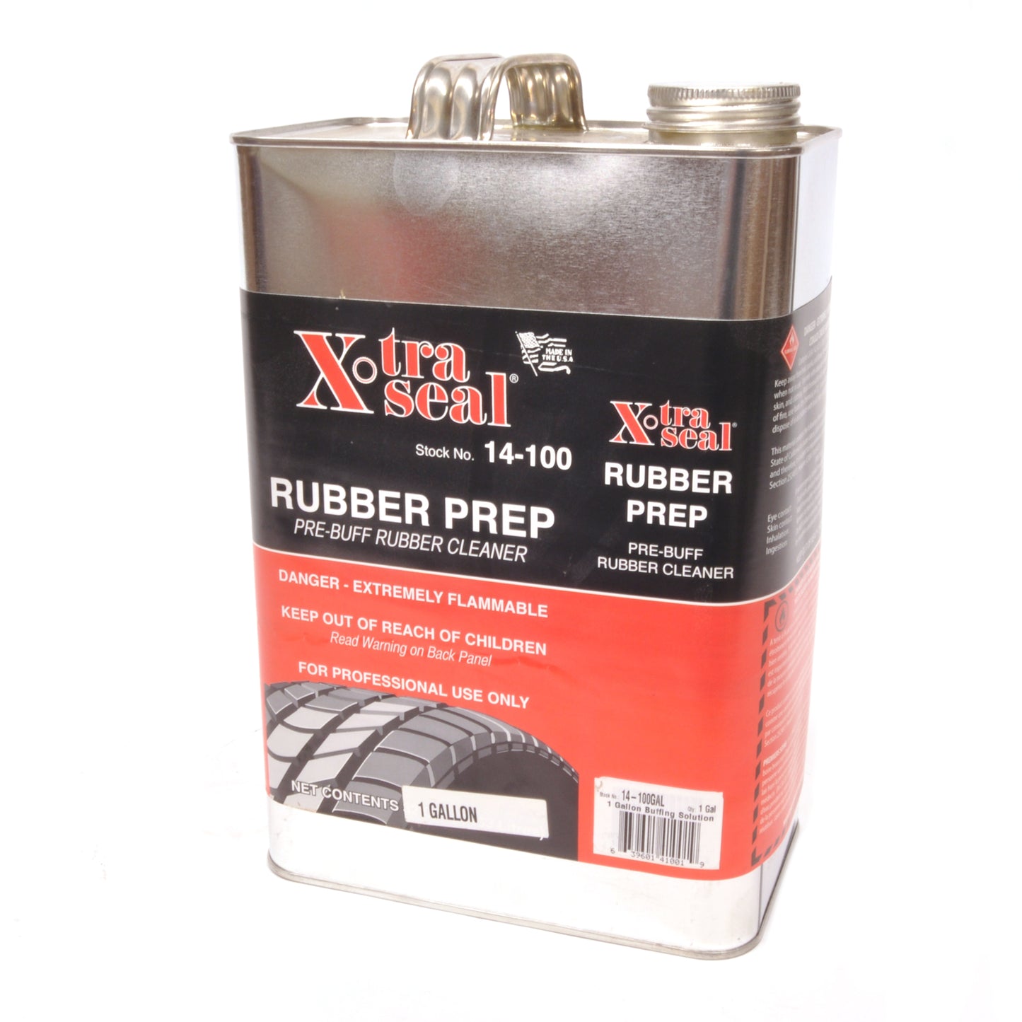Rubber Prep (Pre-Buff) Solution 1 gallon (3.8L), Flammable