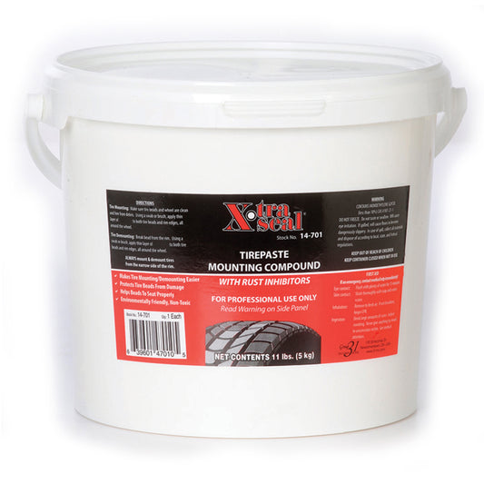 White Xtra Seal Tirepaste, 11 lb. (5 kg)