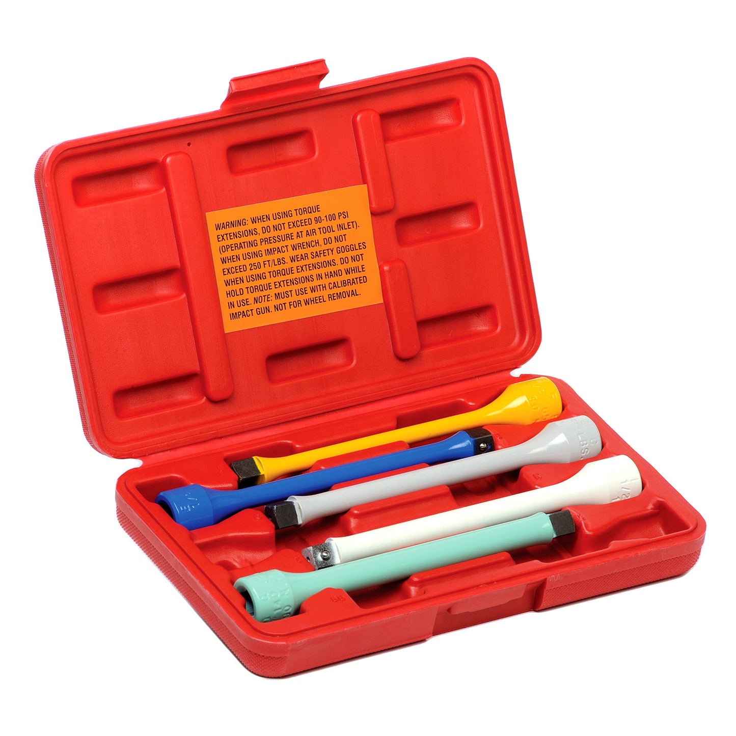 5-Piece 1/2" Drive Torque Extension Kit