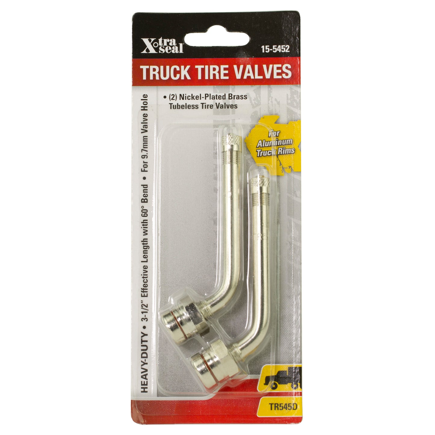 Nickel-Plated Brass Truck Valves