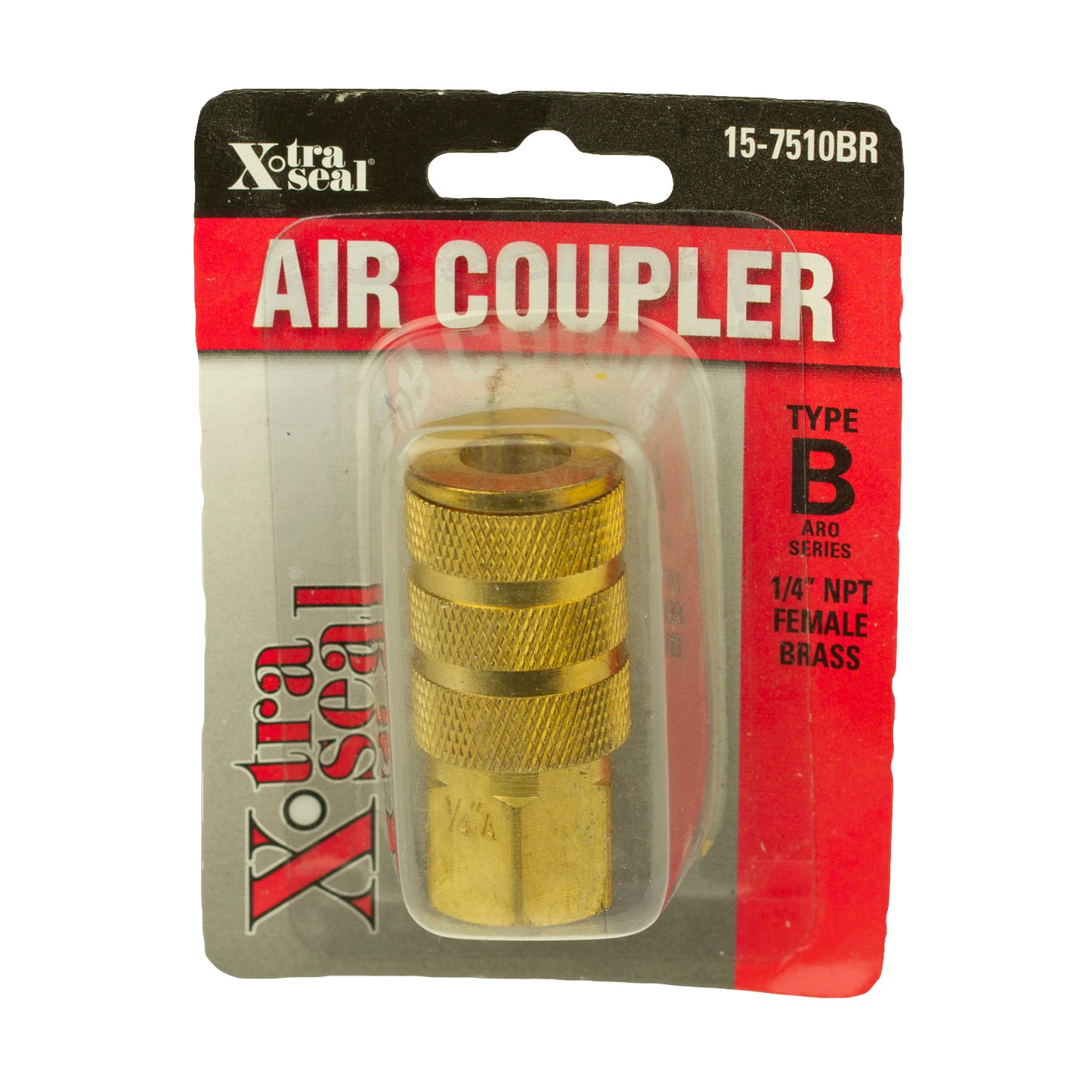 Aro Type B Coupler -1/4" Body, 1/4" NPT F, Brass
