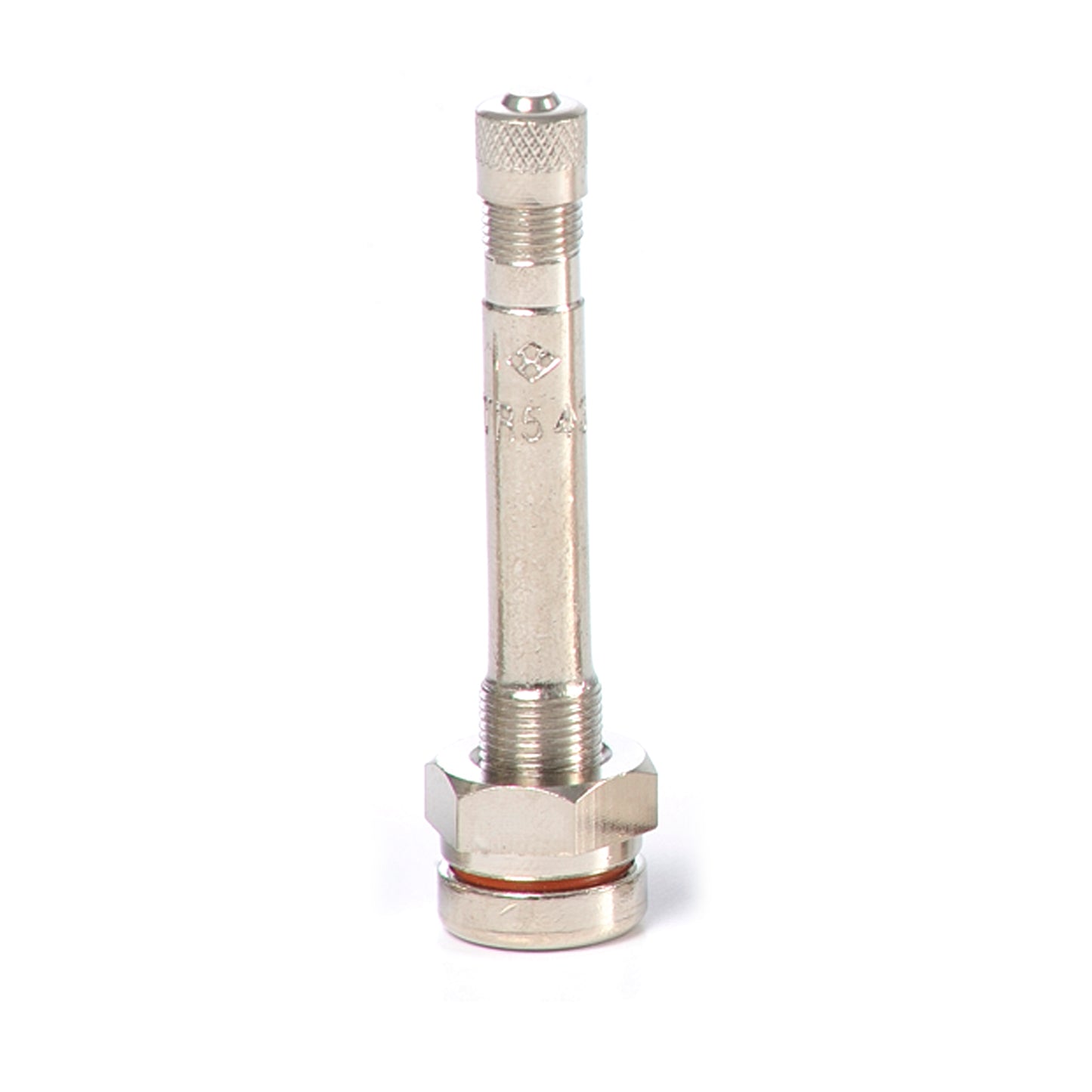 2 3/8" Nickel Plated Truck Valve, Straight (TR 543)
