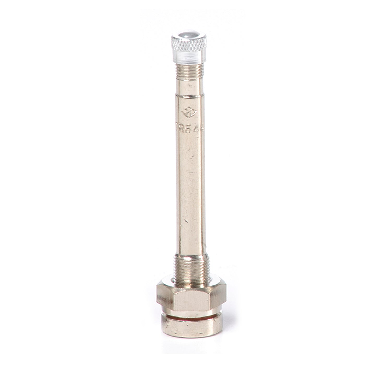 3" Nickel Plated Truck Valve, Straight