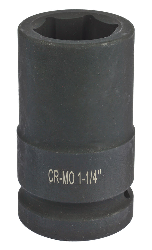1" Drive, SAE Socket, Deep XTRA Thin Walled, 1-1/4"