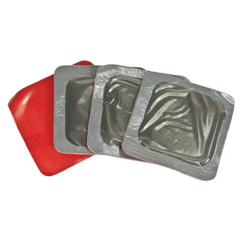 2 1/8" (54mm) Square Universal Repair (Red Poly) in Large Bucket (400pc)