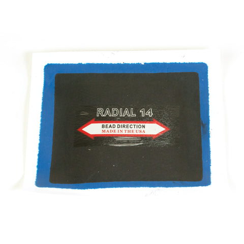 3 3/8" x 4" (87mm x 100mm) Euro-Style COI Radial 14 1 Ply