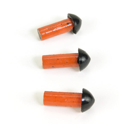 7/16" Orange Vulcanizing Mushroom Plug