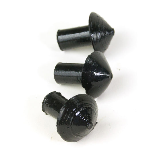 5 /16" Black Mushroom Plug