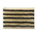 4" (102mm) Medium Fat, Black String (50pcs)