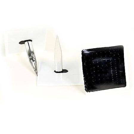 3 3/8" (60mm) Square Universal Quilled Combo Unit, 7/16" Flat Stem (10pk)