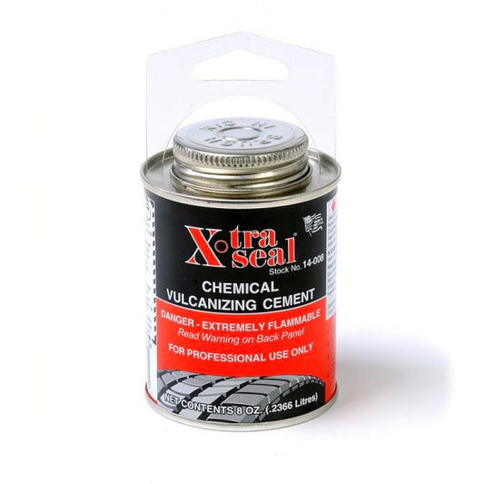 Vulcanizing Cement 8 oz. (236ml) with Hang Tab, Flammable
