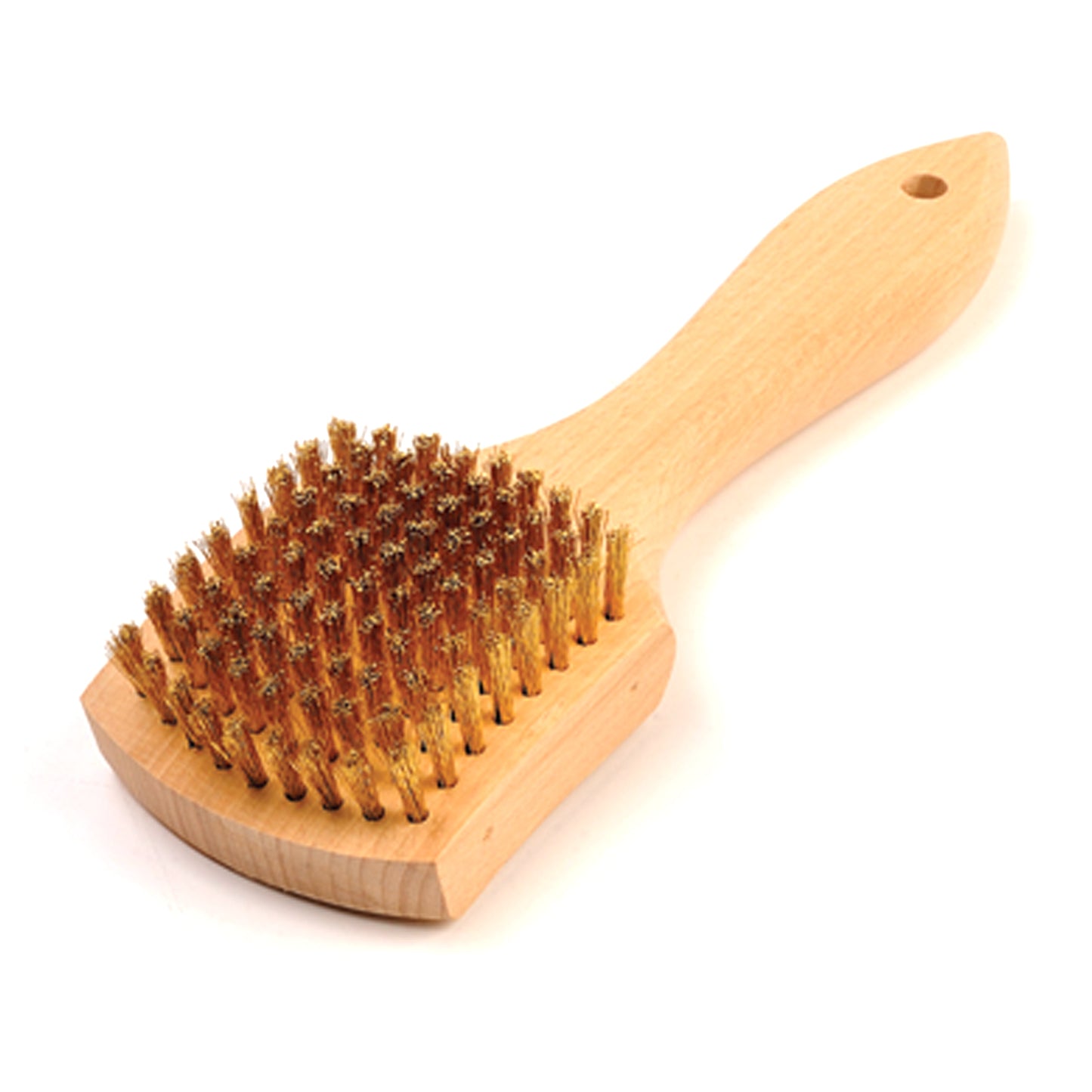 Large Brass Sidewall Tire Brush