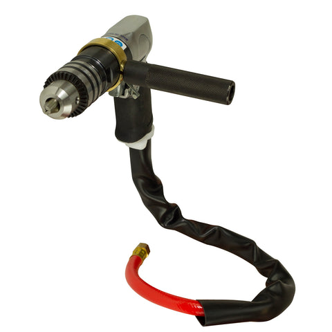 1/2" Reversible Air Drill with Exhaust Hose Kit