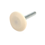 A-37 1 1/4" Small Mushroom Stone, White