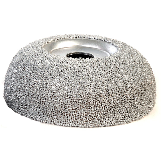 4" Cup Silver Carbide Buffing Wheel, SSG 390