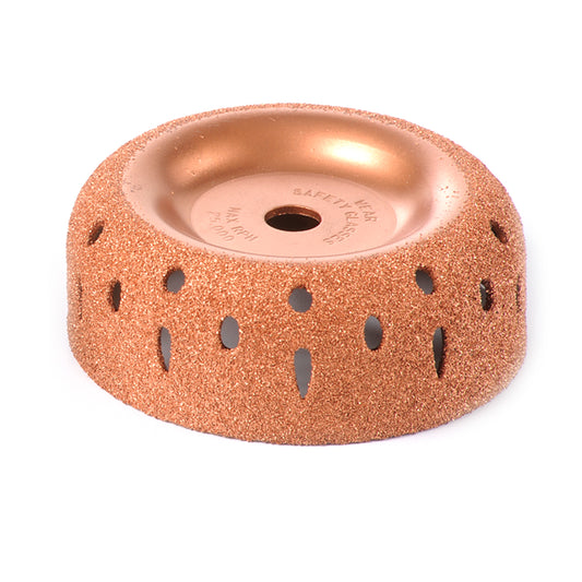 4" Contour Cup, 60 Grit