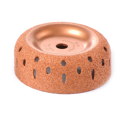 4" Contour Cup, 60 Grit