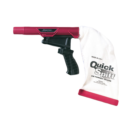 Quick Spiff Air Powered Vacuum with Attachments