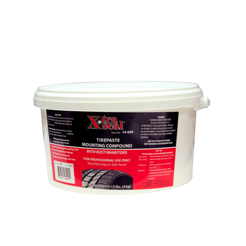 White Xtra Seal Tirepaste, 6 1/2 lb. (3 kg)