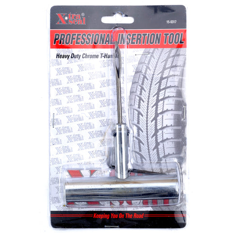 Professional Split-Eye Chrome Insertion Tool