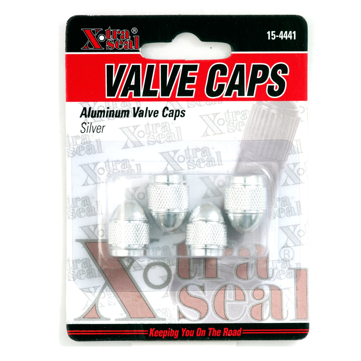 Sport Valve Caps Silver
