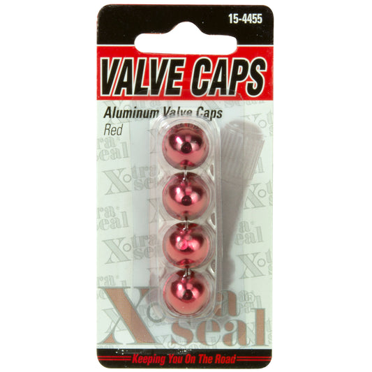 Sport Valve Caps Red