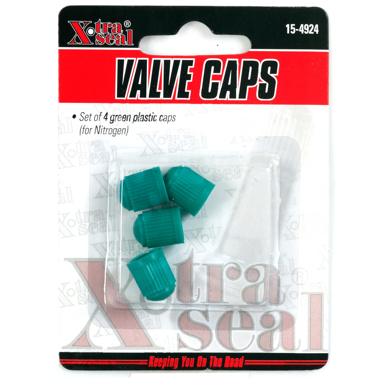 Green Plastic Valve Caps for Nitrogen