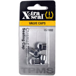 Chromed Plastic Cap with Grommet Seal