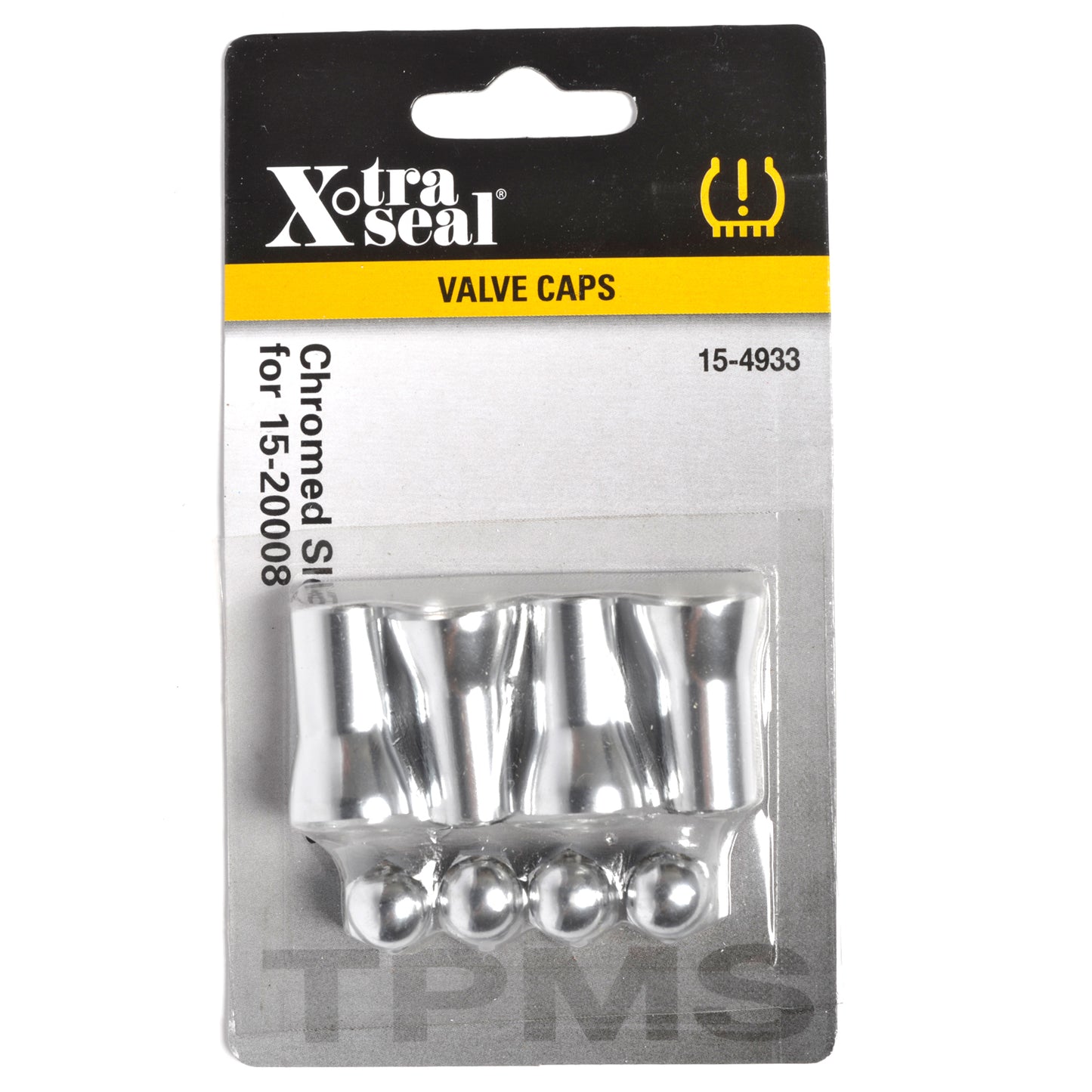 Chromed Plastic Cap & Sleeves with Grommet Seal