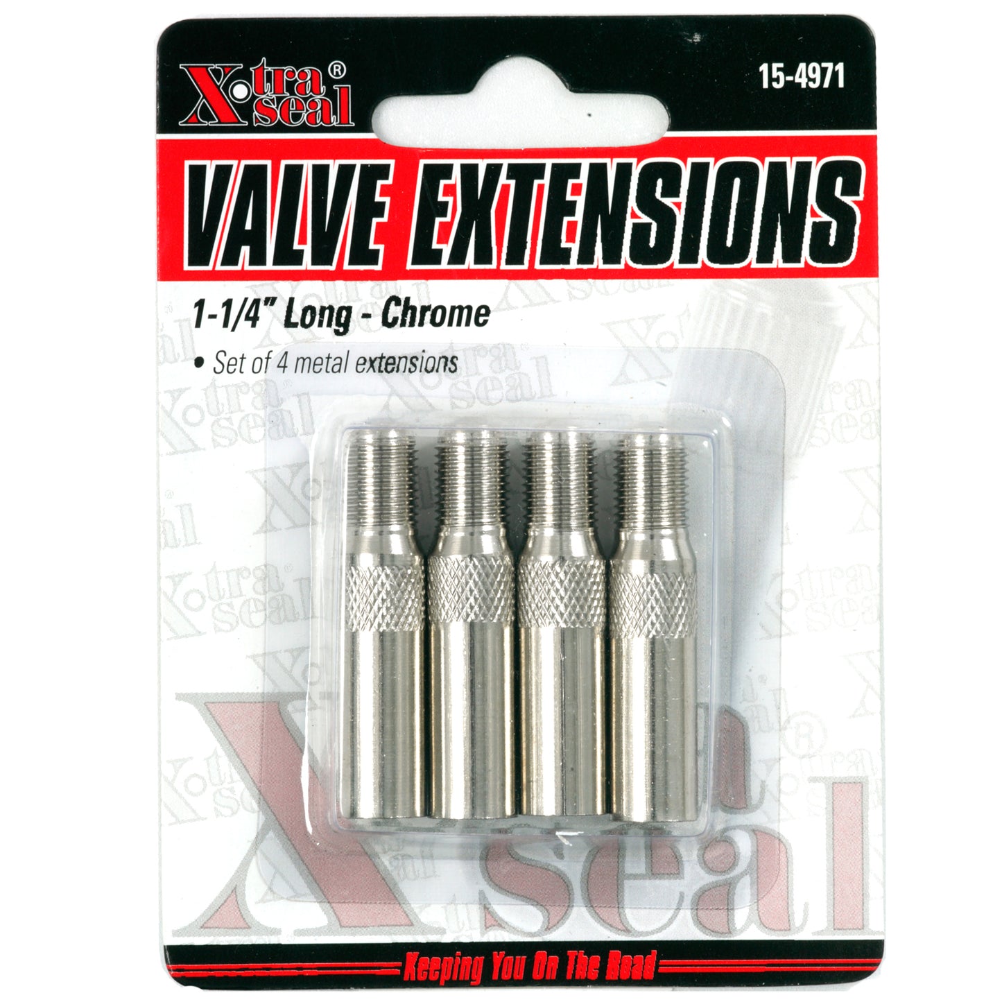 1 1/4" Chrome Valve Extensions
