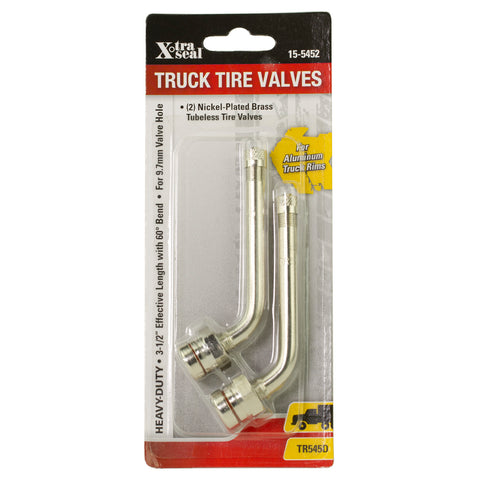 Nickel-Plated Brass Truck Valves