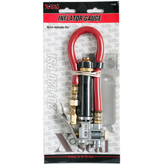 Inflator Gauge with 12" Hose