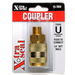 Universal Push-On Coupler - 1/4" NPT M