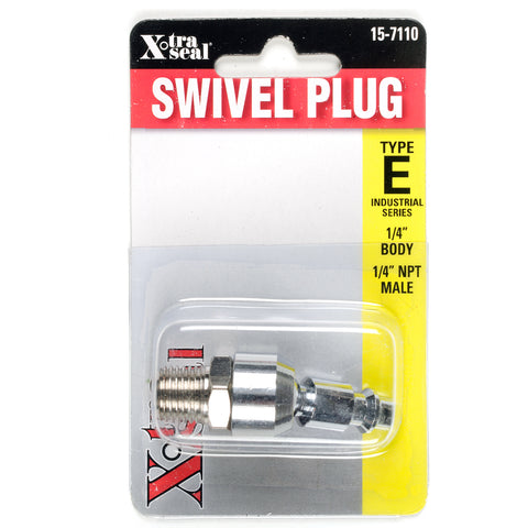 Swivel Plug - 1/4" Body, 1/4" NPT  M