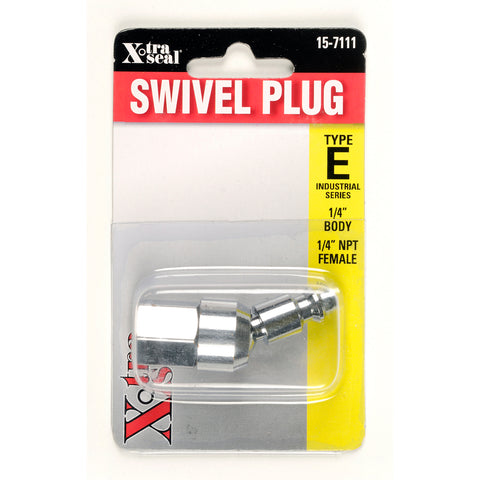 Swivel Plug - 1/4" Body, 1/4" NPT  F