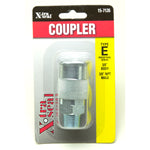 Ind. Type E Coupler - 3/8" Body, 3/8" NPT M