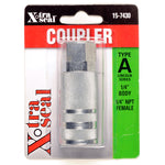 Lincoln Type A Coupler - 1/4" Body, 1/4" NPT F