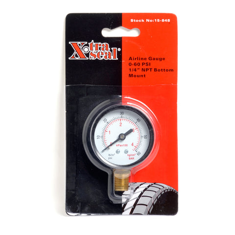 Airline Gauge (0-60 PSI)
