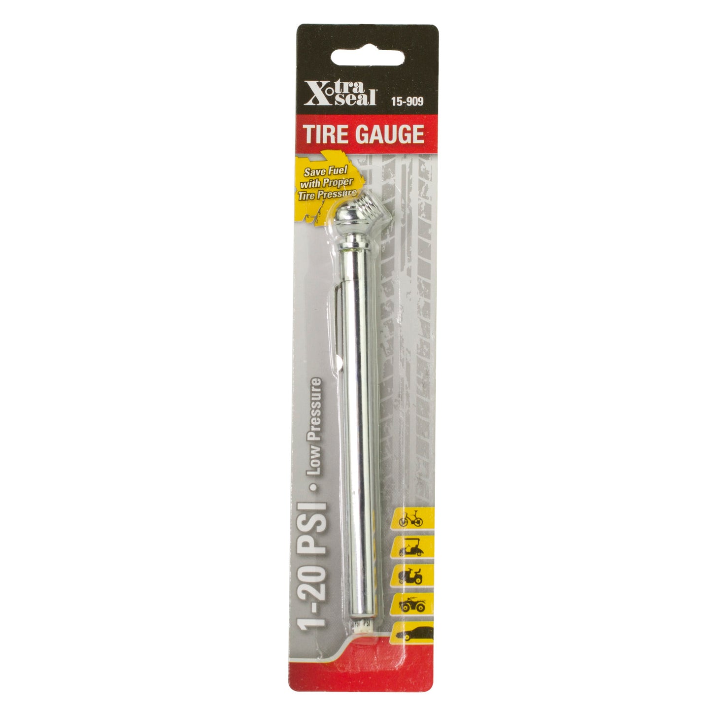 Low Pressure Tire Gauge (1-20 PSI)