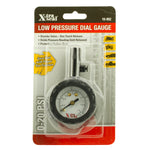 Low Pressure Dial Gauge with Bleeder (0-20 PSI)