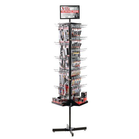 Floor Standing Spinner Rack with Product