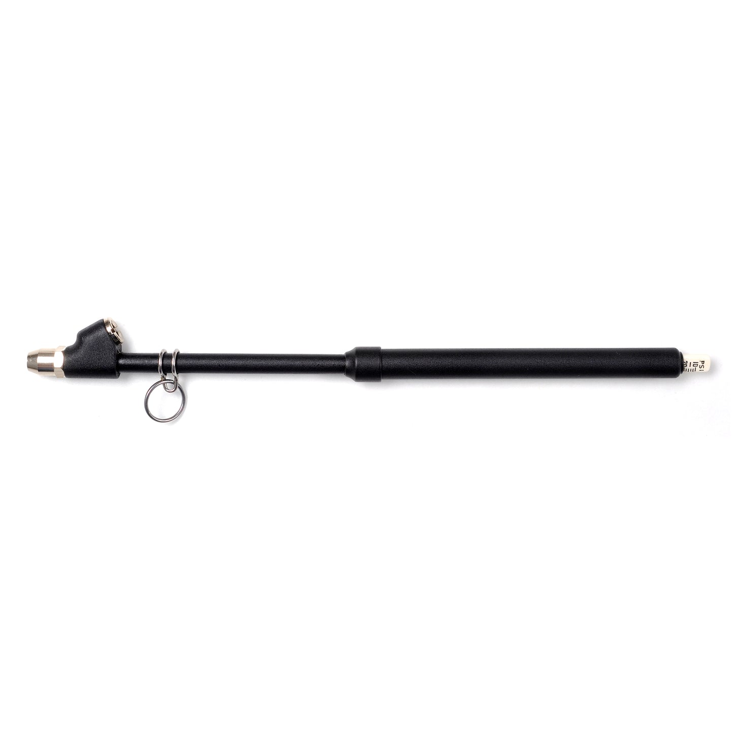 Premium Black Straight-On Dual-Foot Gauge (10-150 PSI)