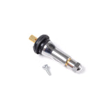 TPMS Rubber Snap-in Valve for GM with Chromed Sleeve/Cap