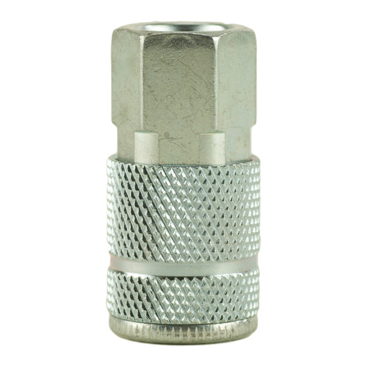 Auto. Type C Coupler - 1/4" Body, 1/4" NPT M