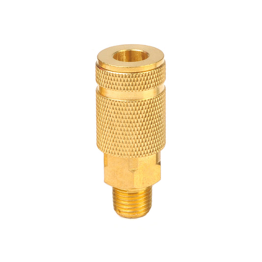 Aro Type B Coupler - 1/4" Body, 1/4" NPT M, Brass