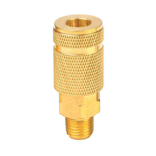Aro Type B Coupler - 1/4" Body, 3/8" NPT M, Brass