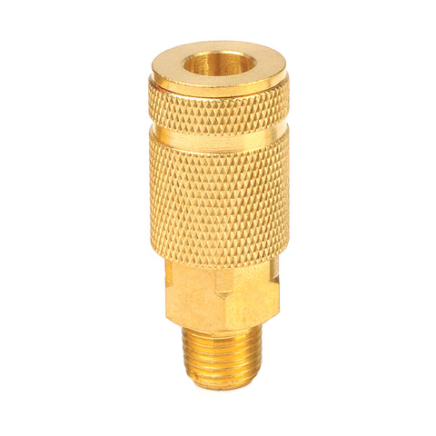 Aro Type B Coupler - 1/4" Body, 3/8" NPT M, Brass