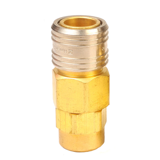 Ind. Type H Coupler - 1/2" Body, 3/8" NPT F